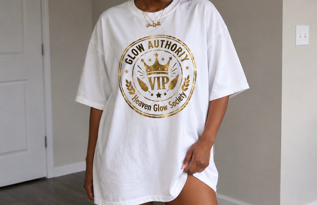 Oversized Glow Authority Tee