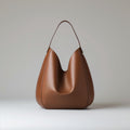 Brown leather bag